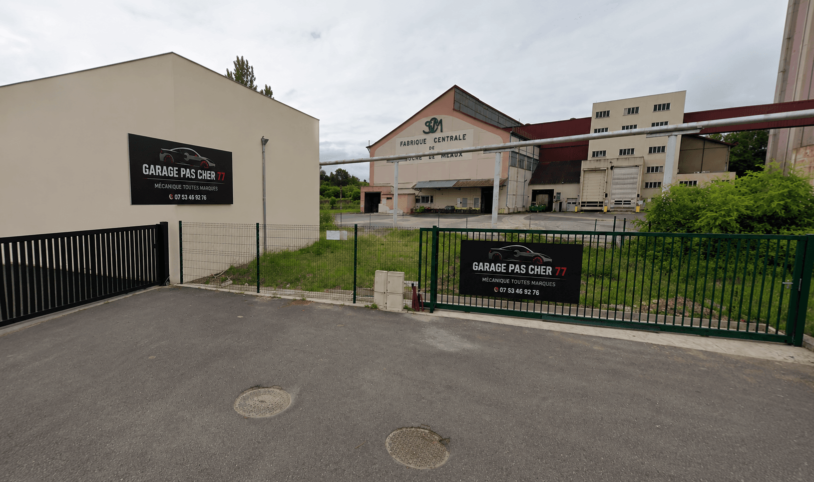 Entrée du GARAGE PAS CHER 77 — 18 Rue Jean Pierre Plicque, Villenoy